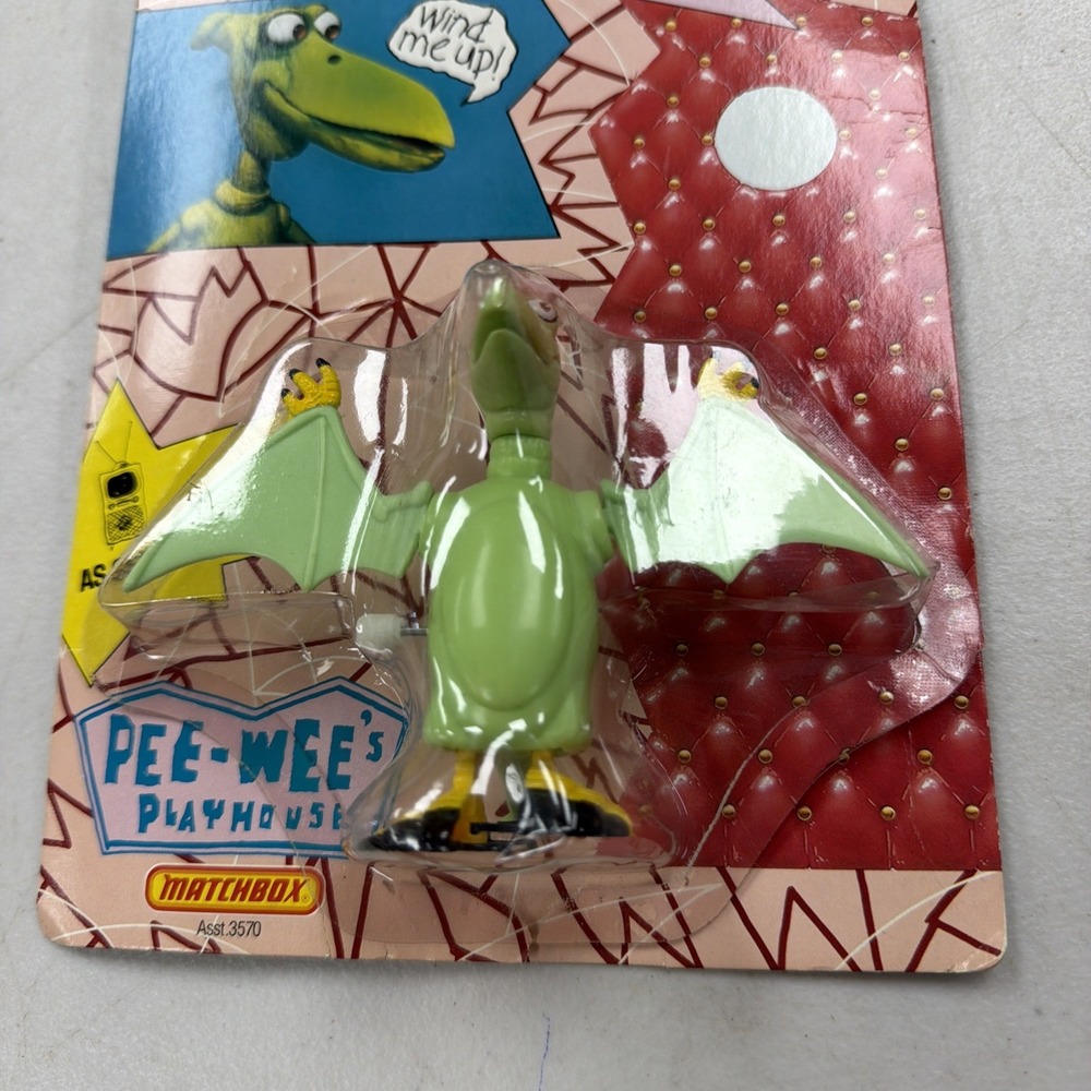 PTERRI Figure Pee-Wee's Playhouse  1988 Matchbox NEW IN BOX!